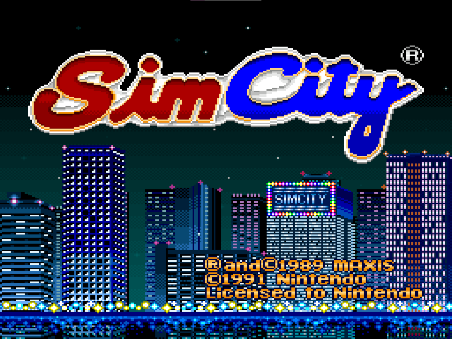 SimCity (SNES) (gamerip) (1991) MP3 - Download Soundtracks for FREE!